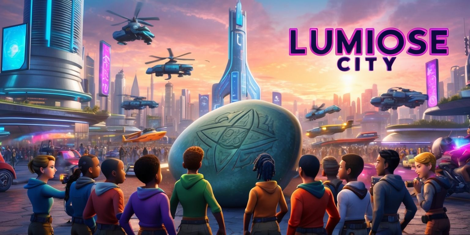 Urban Ascension: Unveiling the Shiny Stone Quest in Lumiose City